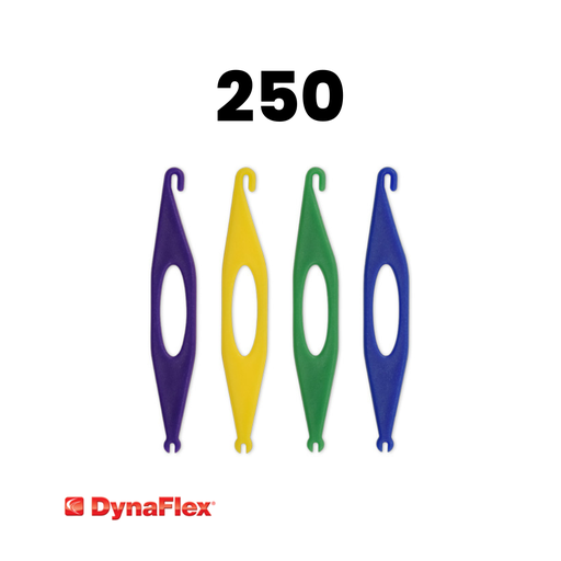 [DF1225-05] Elastic Attachers - Multicolored - Pack of 250 